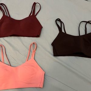 Bundle of 3 Lululemon Like a Cloud Bra Size 6 B/C cup